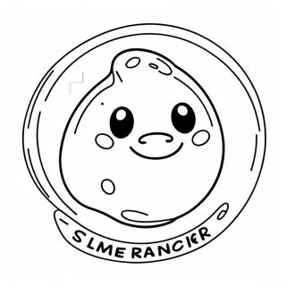 Pagina Da Colorare Del Logo Slime Rancher 14120-11111