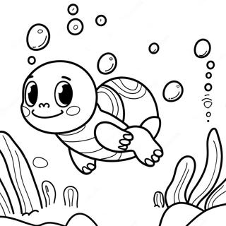 Squirtle Pagine Da Colorare