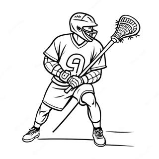 Lacrosse Pagine Da Colorare