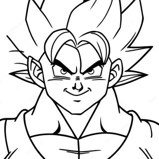 Pagina Da Colorare Di Goku Super Saiyan 30255-23903