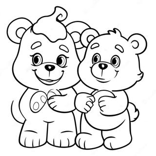 Pagina Da Colorare Dei Cugini Care Bear 31393-24836