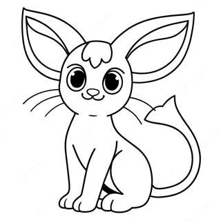 Espeon Pagine Da Colorare