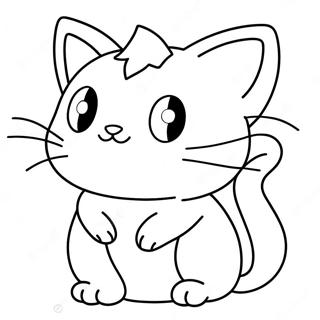 Pagina Da Colorare Del Gatto Pokemon 34493-27267