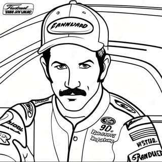 Dale Earnhardt Pagine Da Colorare