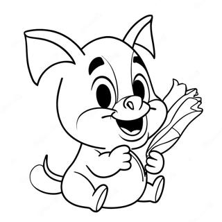 Pagina Da Colorare Di Porky Pig 40663-32144