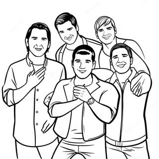 Pagina Da Colorare Dei Membri Della Band Big Time Rush 43404-34298