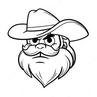 Yosemite Sam Nella Pagina Da Colorare Con Cappello Da Cowboy 44274-34994