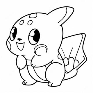 Pokemon Clipart Bianco E Nero Pagine Da Colorare