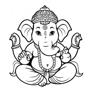 Pagina Da Colorare Ganesha 49403-39076