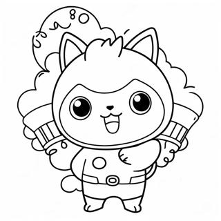 Pagina Da Colorare Di Yo Kai Watch 64203-50798