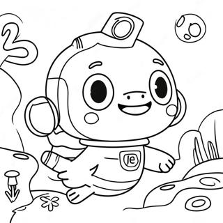 Pagina Da Colorare Vegimal Octonauts Avventurosa 71505-56609