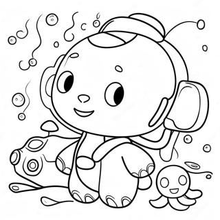 Pagina Da Colorare Vegimal Octonauts Avventurosa 71505-56610