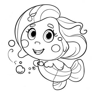 Pagina Da Colorare Deema Bubble Guppies 71924-56938