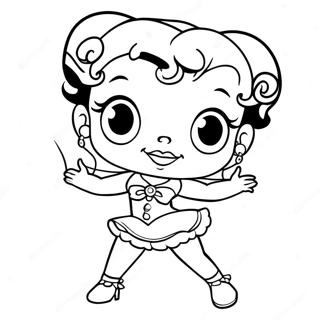 Betty Boop Pagine Da Colorare